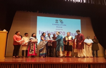 Indian Embassy organizes India@70 Quiz to celebrate 70 years of independence