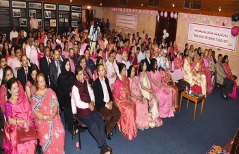 Mrs. Sushma Pandey, was invited as Chief Guest for 'PINK TORCH BEARER' Breast Cancer Awareness Event 2017 which was organised by BarakathAlNoor Clinic.