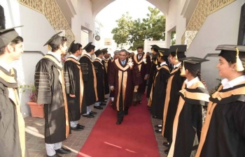 Ambassador was invited as Chief Guest to the Graduation Ceremony of Class XII of Indian School Muscat on 17th February 2018.