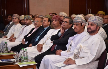 Embassy of India, Muscat, organized an â€˜Invest in Indiaâ€™ Seminar, on 21 March 2018. Around 250 Omani businesspersons and representatives of Omani financial institutions, including Banks and Funds, attended the event. H.E Mohammed bin Yousuf Al Zarafi, Under Secretary, Ministry of Foreign Affairs, was the Chief Guest. A Representative of â€˜Invest in Indiaâ€™, Indiaâ€™s National Investment Promotion and Facilitation Agency, made a presentation on investment opportunities available in India and Indiaâ€™s recent transformation as a preferred destination for investors. A representative of Madhya Pradesh State of India highlighted opportunities for investments in Madhya Pradesh. Mr. Alkesh Joshi, Partner- E & Y, made a presentation on the Ease of doing Business in India. Mr. Pankaj Khimji, Director Khimji Ramdas, and Mr. Warith Al Kharusi, Chairman of Oman Centre for Skills Development, spoke about their experiences of doing business in India.