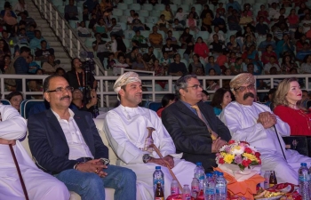  Ambassador was invited as the Chief Guest to give away awards to the Winners of "Dil ki Awaaz", which was organized by Muscat Kathiyawadi Parivar. This is the first initiative of its kind in Oman, where Indian Nationals working in Oman were invited to participate in the competition.