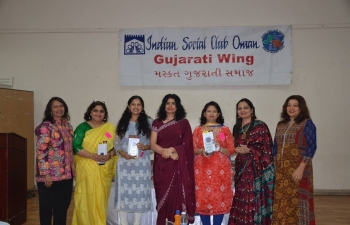 Mrs. Sushma Pandey, wife of Ambassador, was invited as Chief Guest at the International Womenâ€™s Day Celebration organized by Muscat Gujarati Samaj.