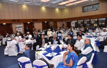 Embassy of India, Muscat, organized a Roadshow on â€˜Vibrant Tamil Nadu Global Food Expo and Summitâ€™ on 16th April 2018 at its premises, with a view to promote participation of Omani companies from food, agro-products and related sectors. â€˜Vibrant Tamil Nadu Global Food Expo and Summitâ€™ will be held in Madurai in Tamil Nadu State of India during 12-15 August 2018. Mr. Saif Sultan Al Shaibani, Director General for Trade Operations at Public Authority for Food Stores, was the Chief Guest. Around 60 Omani Officials and representatives of companies from food, agro-products and related sectors attended the Roadshow