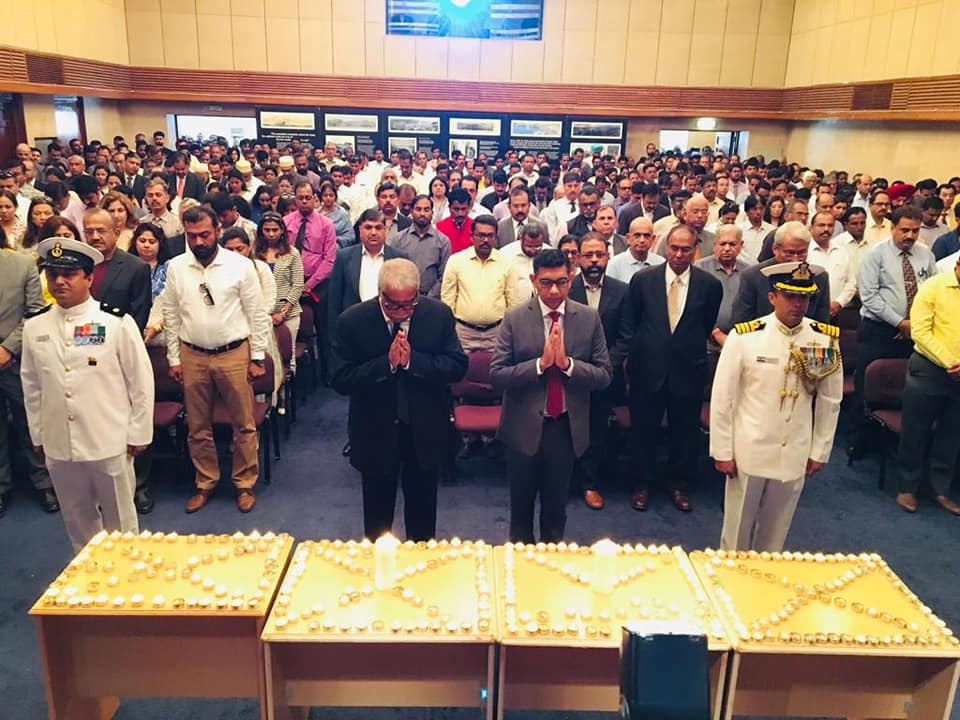 Indian community in Oman pays homage to the martyrs of Pulwama terror-attack at a prayer meet organized in the Embassy.â€