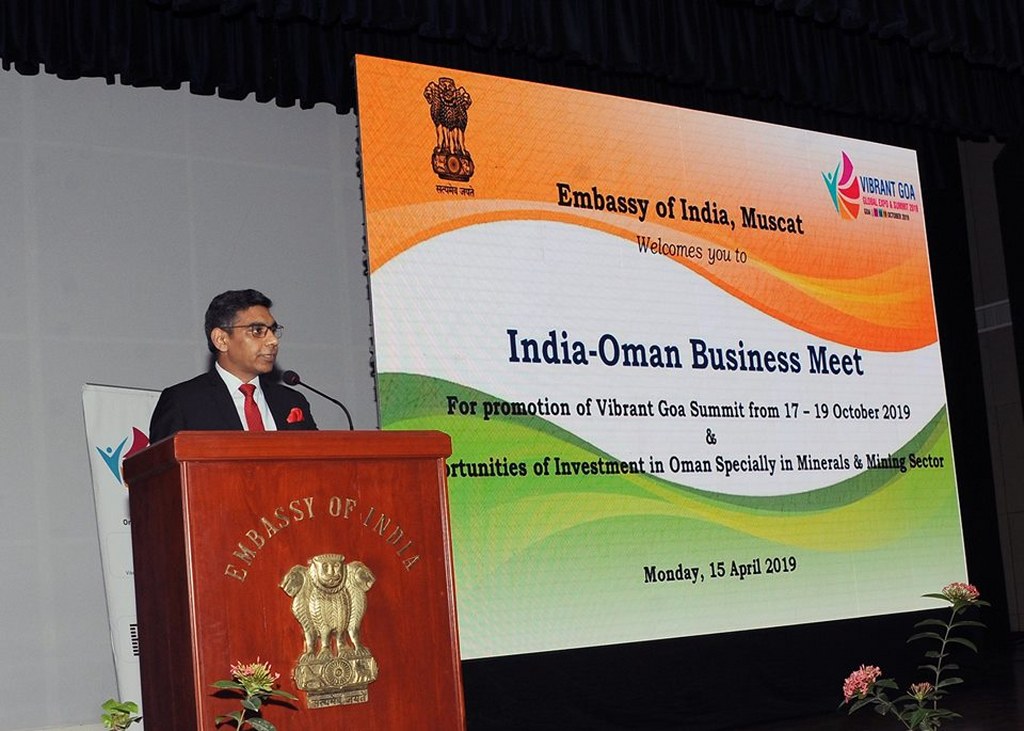 Embassy organized a Roadshow promoting Vibrant Goa Global Expo & Summit 2019. Business opportunities between India and Oman, including investment opportunities for Indian companies in mining sector in Oman and in Duqm SEZ, were highlighted.