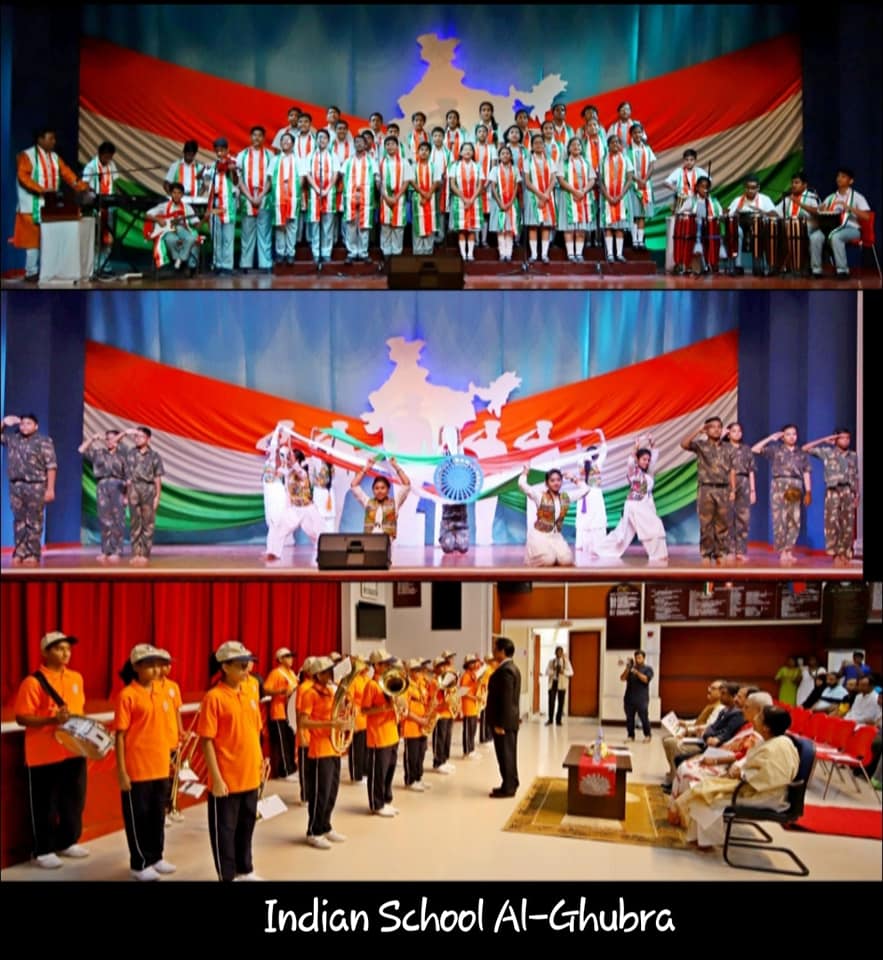 Independence Day was celebrated across Indian Schools in Oman.