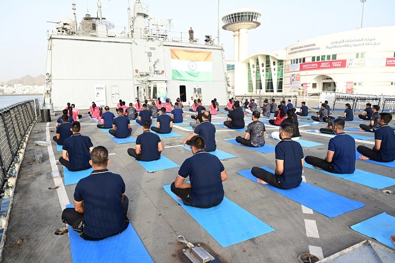 IDY on INS vishakapatnam 2026 - May 21 2026