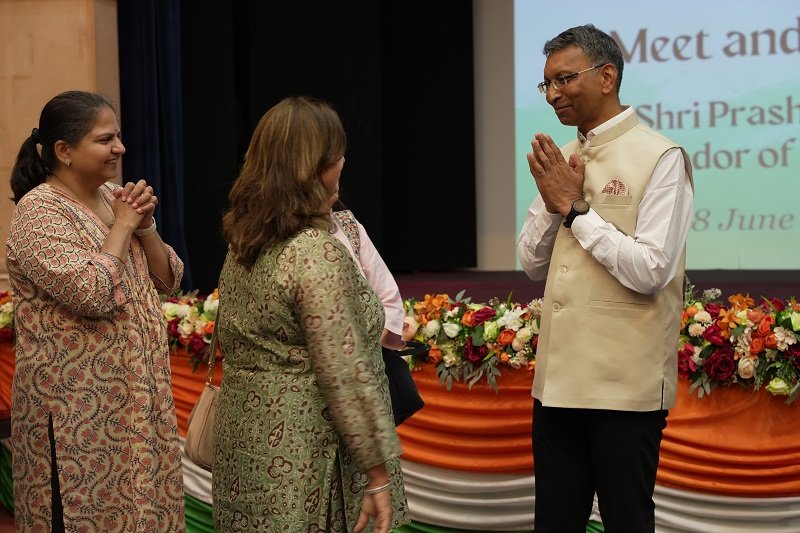 Amb Prashant Pise meets Indian Community - June 28 2026
