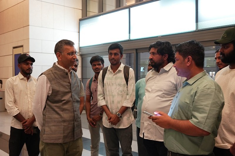 Amb Prashant Pise meets Seafarers - June 2026