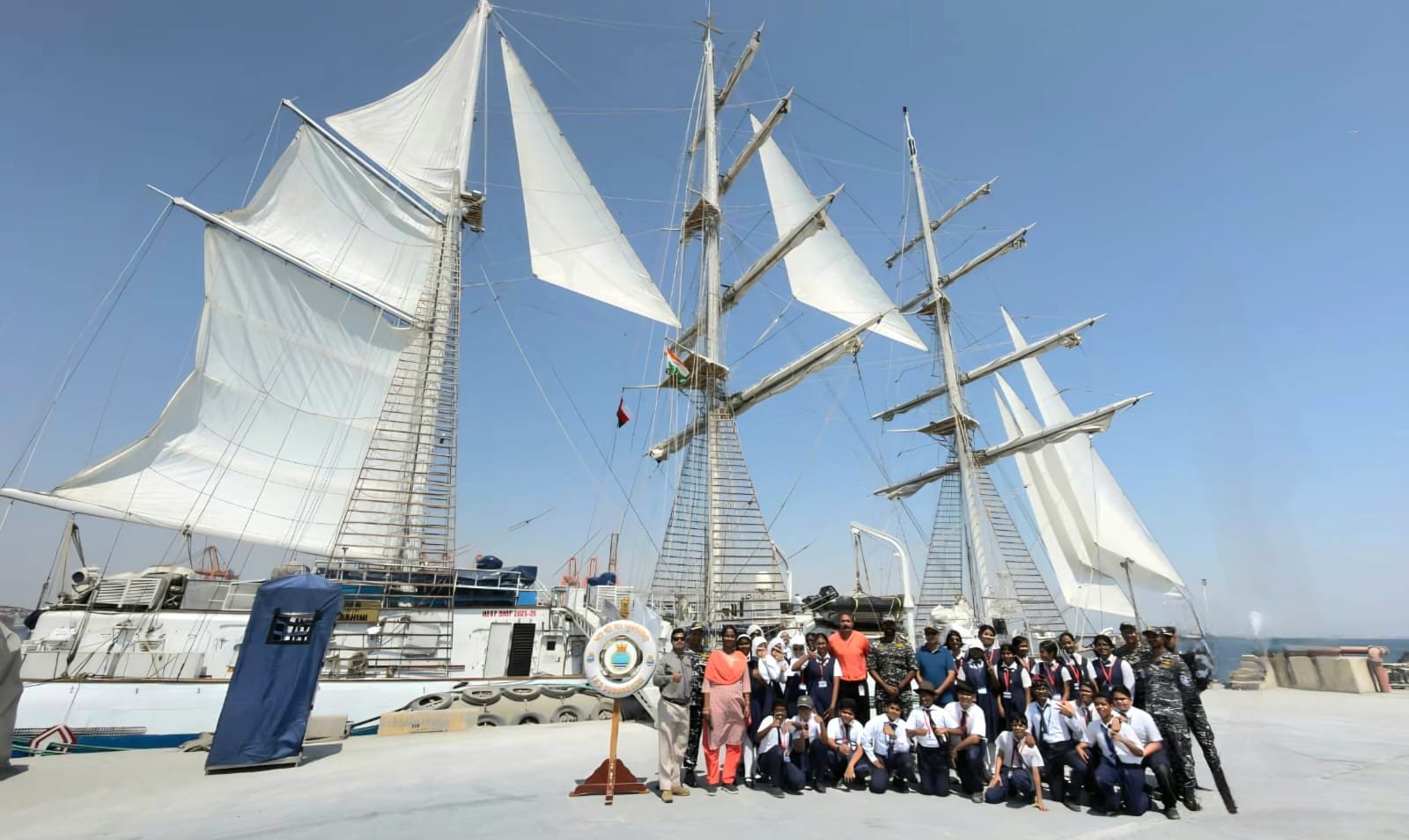 INS Sudarshini Concludes Final Overseas Port Call in Salalah, Oman