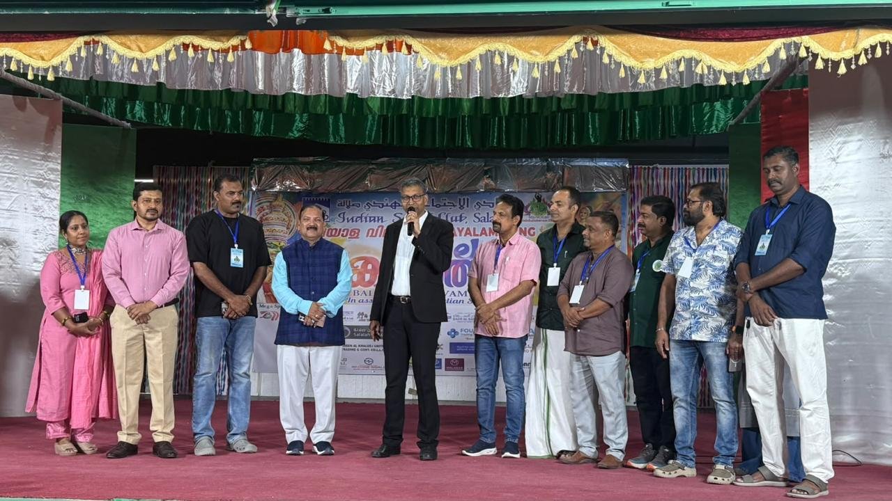 Ambassador Prashant Pise visited Indian Social Club, Salalah, and joined the vibrant celebrations of Balakalolsavam 2026, organised by Malayala Vibhagam