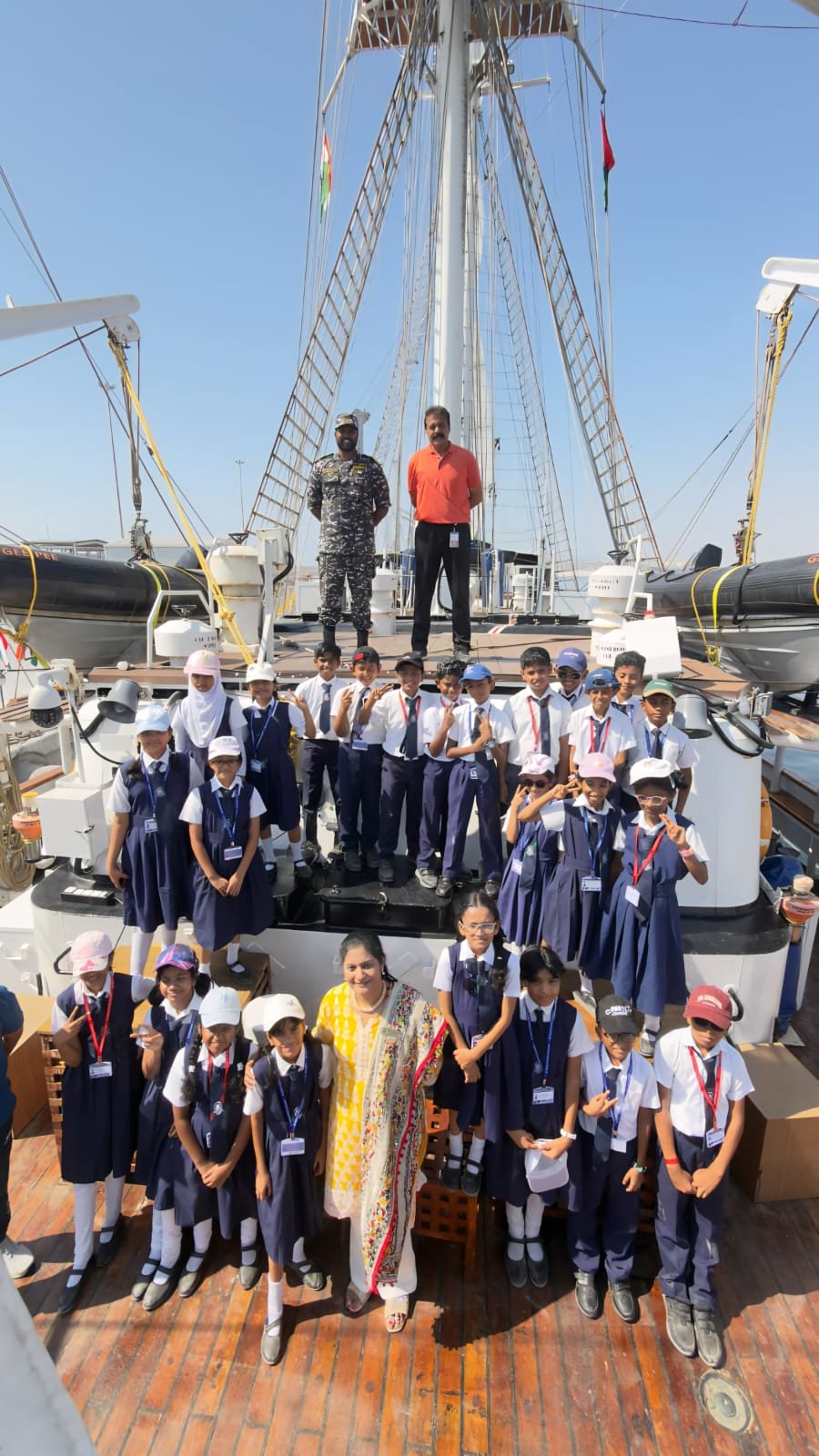 INS Sudarshini Concludes Final Overseas Port Call in Salalah, Oman