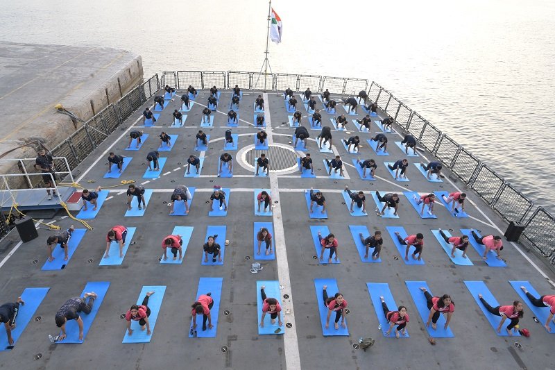IDY on INS vishakapatnam 2026 - May 21 2026