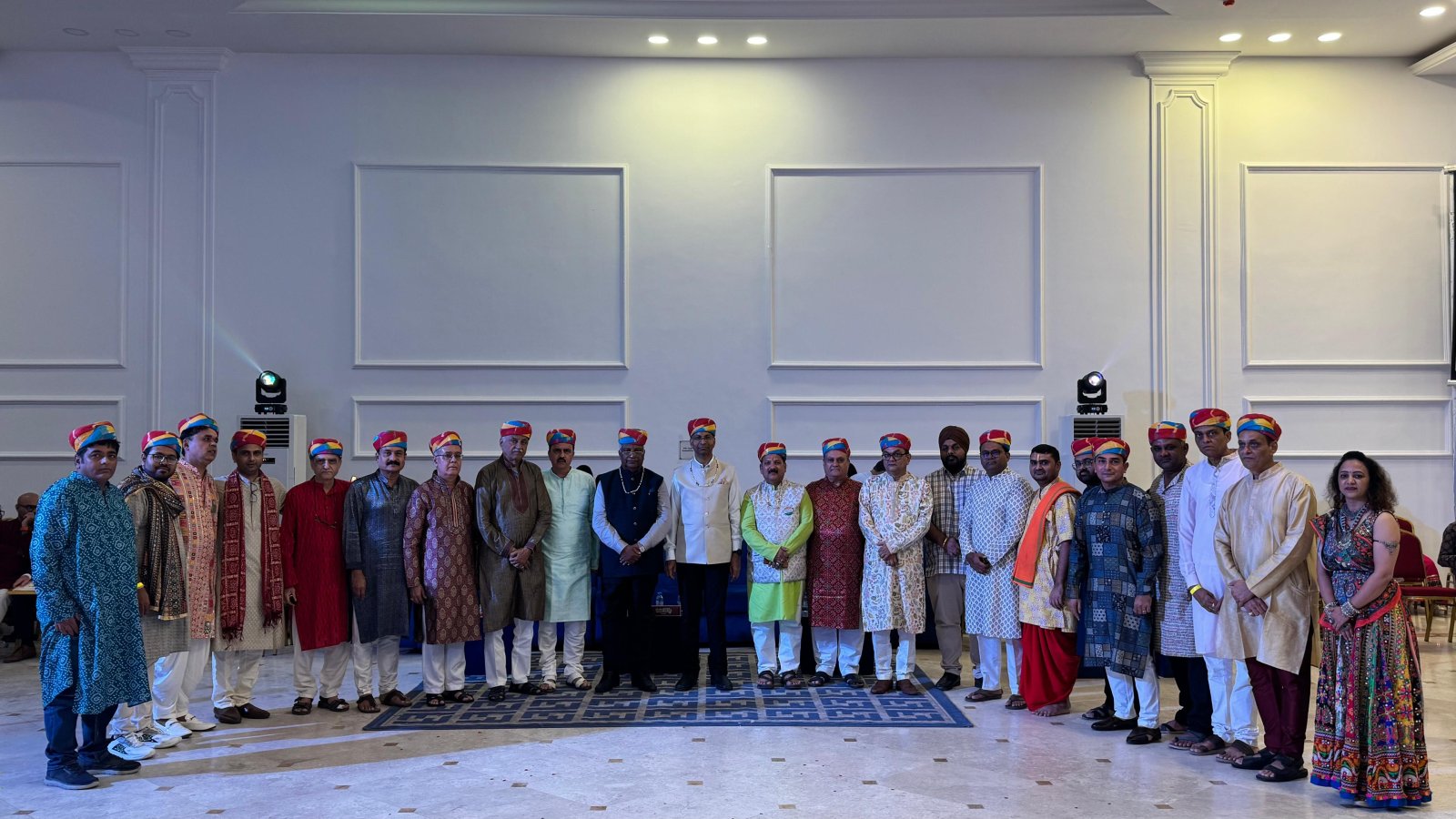 Ambassador Prashant Pise joined the Navratri celebrations organised by Indian Social Club, Salalah