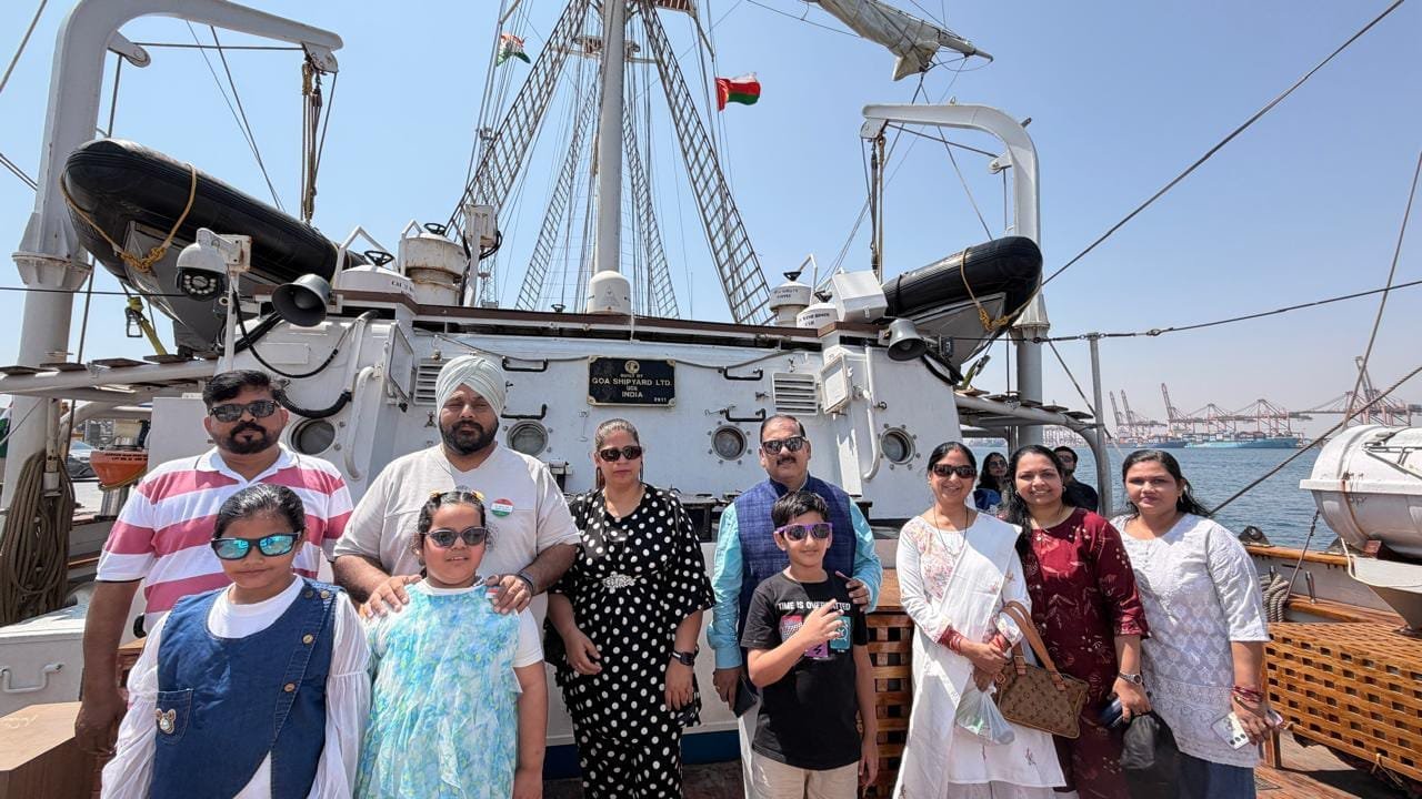 INS Sudarshini Concludes Final Overseas Port Call in Salalah, Oman
