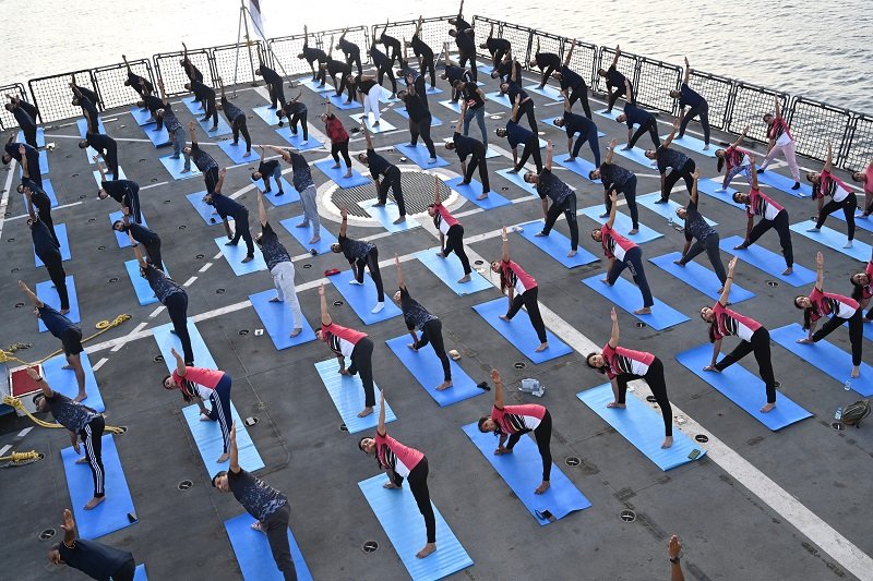 IDY on INS vishakapatnam 2026 - May 21 2026