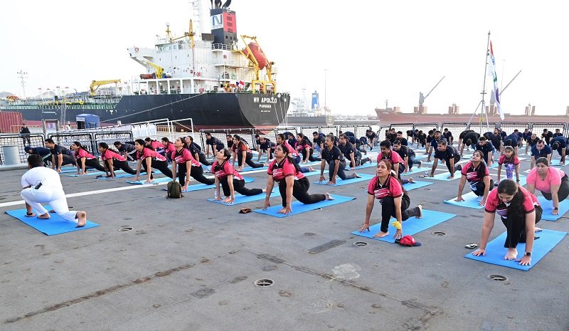IDY on INS vishakapatnam 2026 - May 21 2026