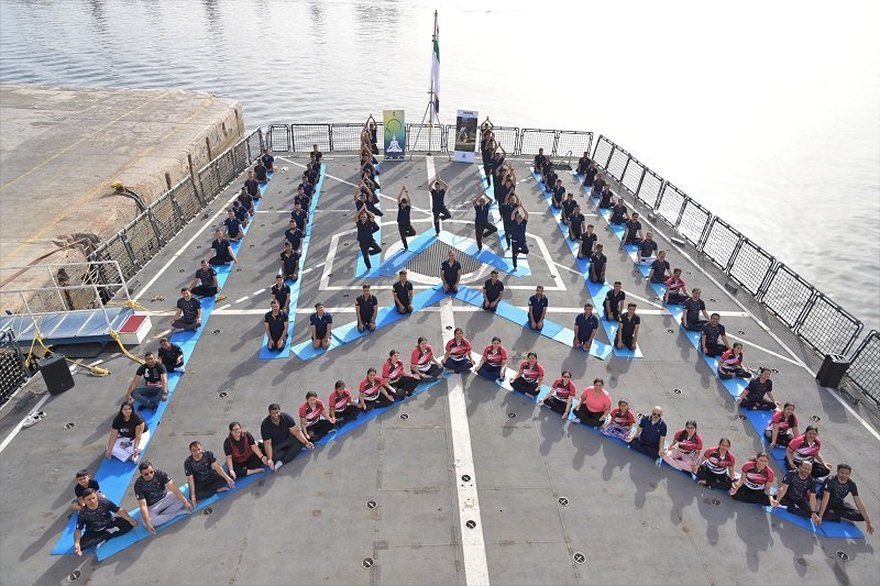 IDY on INS vishakapatnam 2026 - May 21 2026