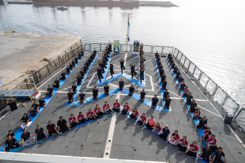 IDY on INS vishakapatnam 2026 - May 21 2026