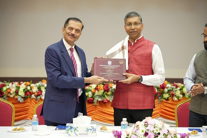 Meet-and-greet with Professor Dr. Bimal N. Patel, Vice-Chancellor at Rashtriya Raksha University and Judge of the International Tribunal for the Law of the Sea (ITLOS)