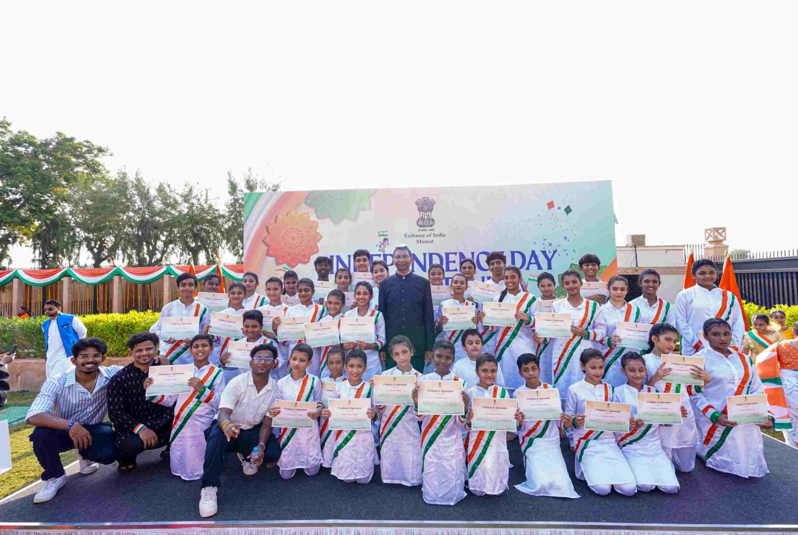 Celebrating 80th Independence Day 2026 at Chancery complex