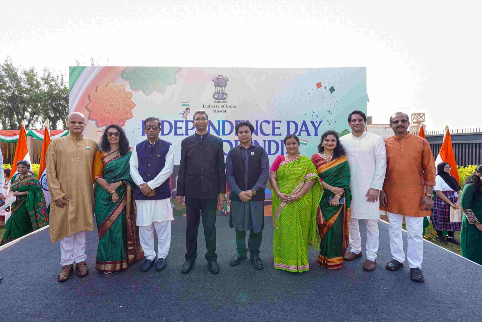 Celebrating 80th Independence Day 2026 at Chancery complex