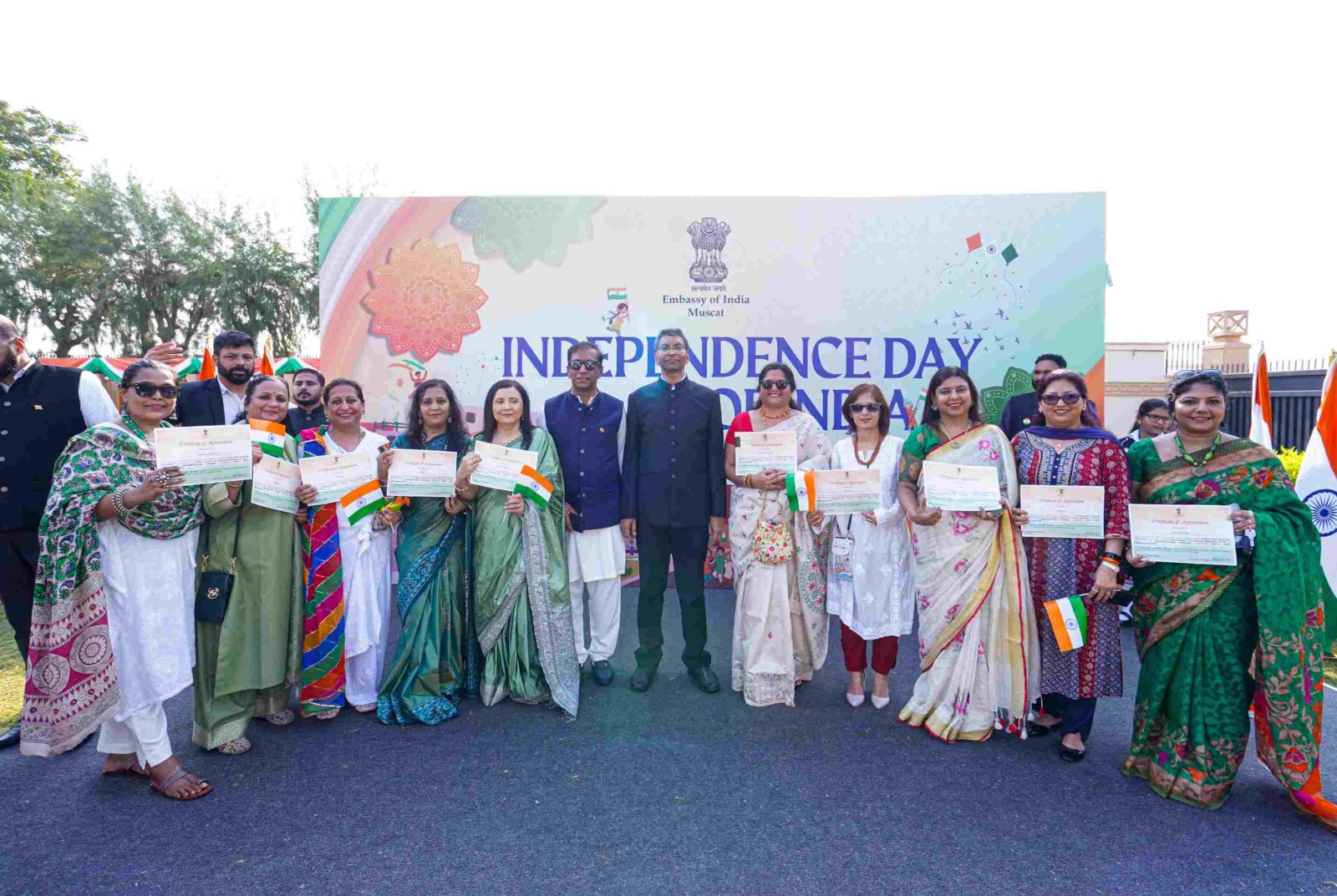 Celebrating 80th Independence Day 2026 at Chancery complex