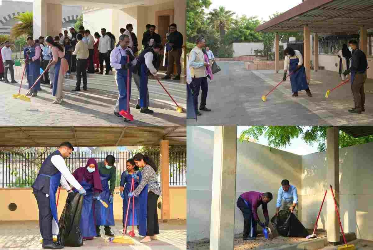 Embody the spirit of 'Swachhata Hi Seva' and remind us that cleanliness is a collective responsibility.