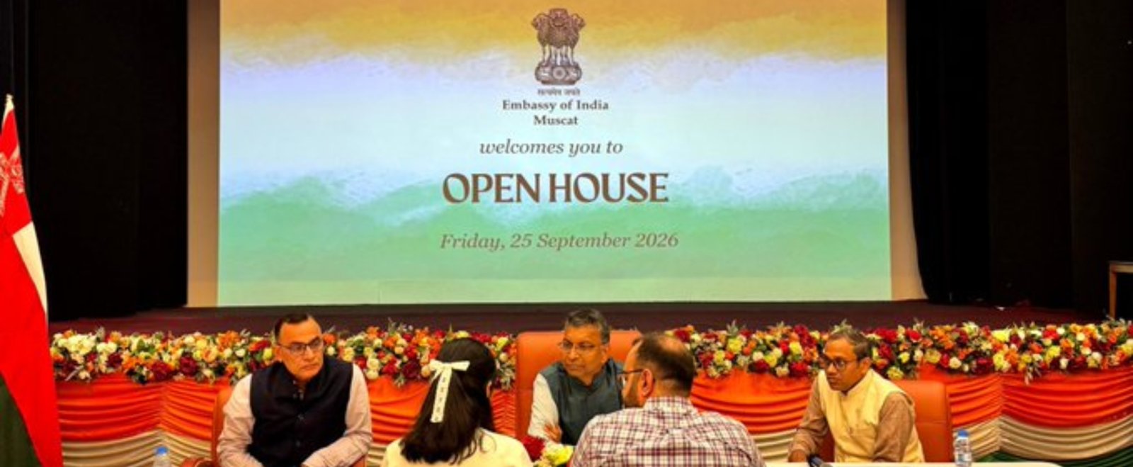 Open House at the Embassy of India, Muscat on 25 September, 2026.