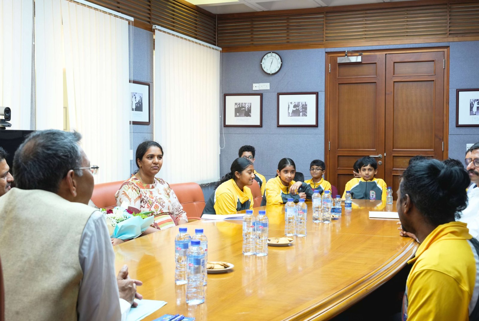 Amb Prashant Pise with Bodhi life and skills academy