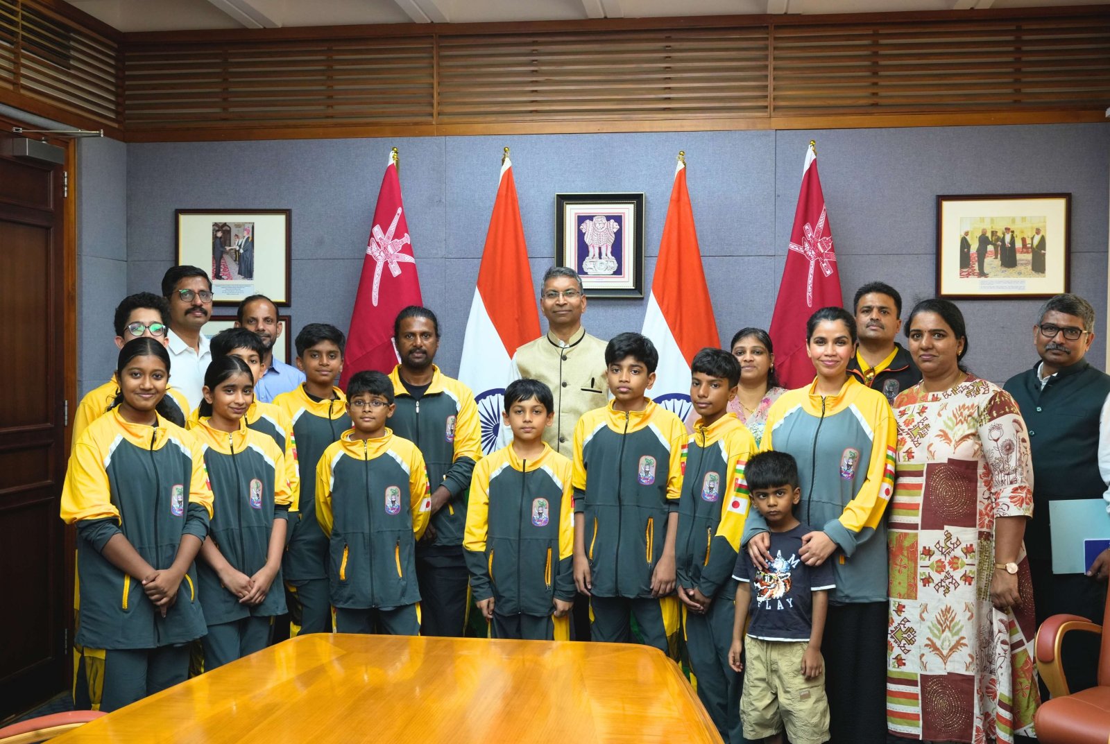 Amb Prashant Pise with Bodhi life and skills academy