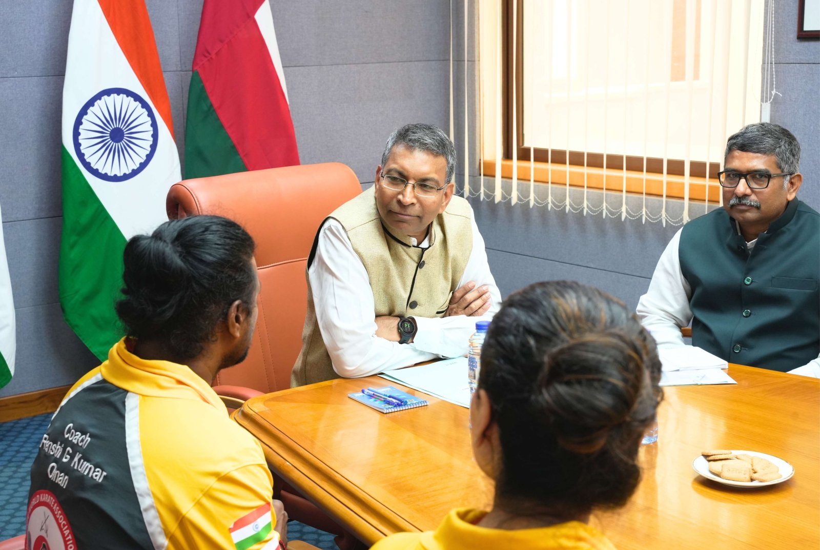 Amb Prashant Pise with Bodhi life and skills academy