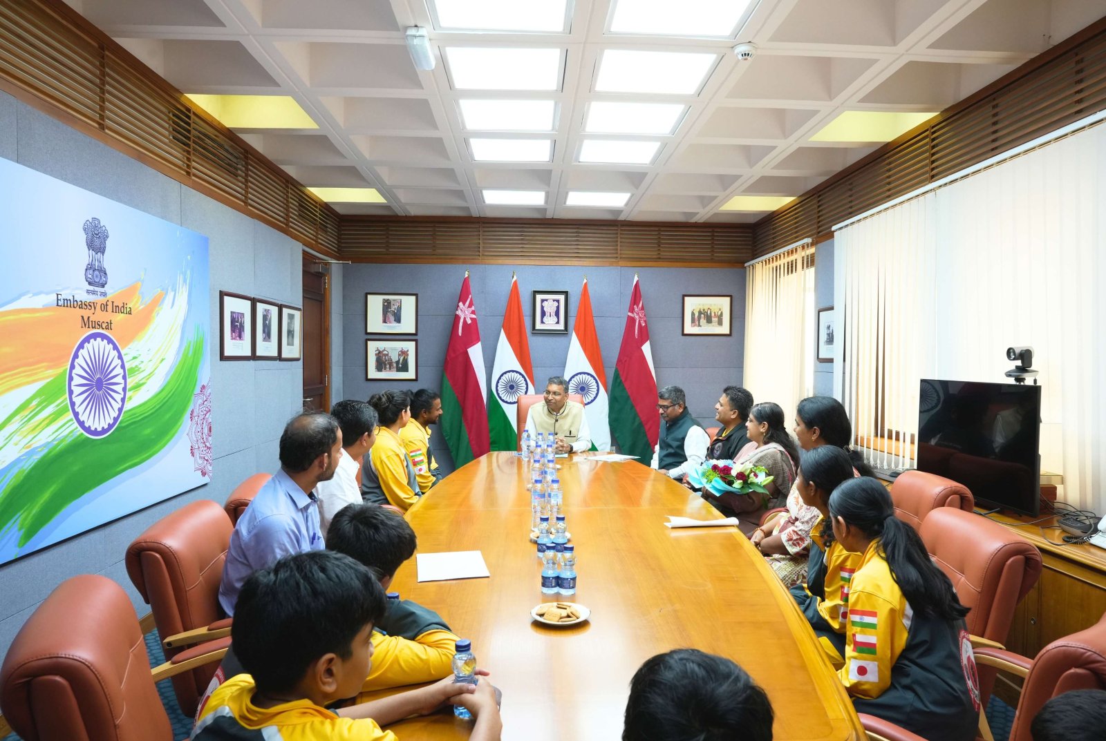 Amb Prashant Pise with Bodhi life and skills academy