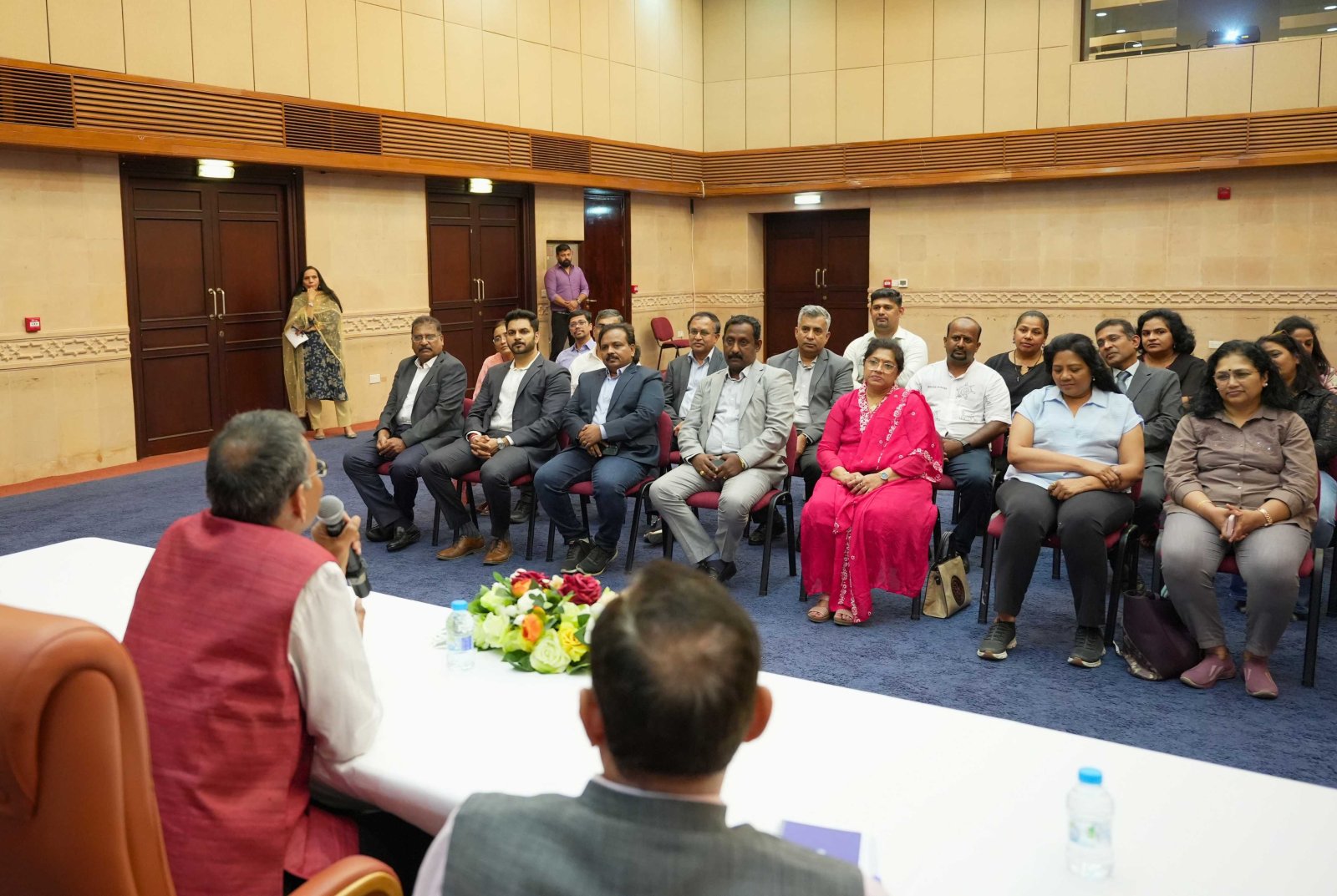 Amb Prashant Pise Interaction with Educational & Cultural groups