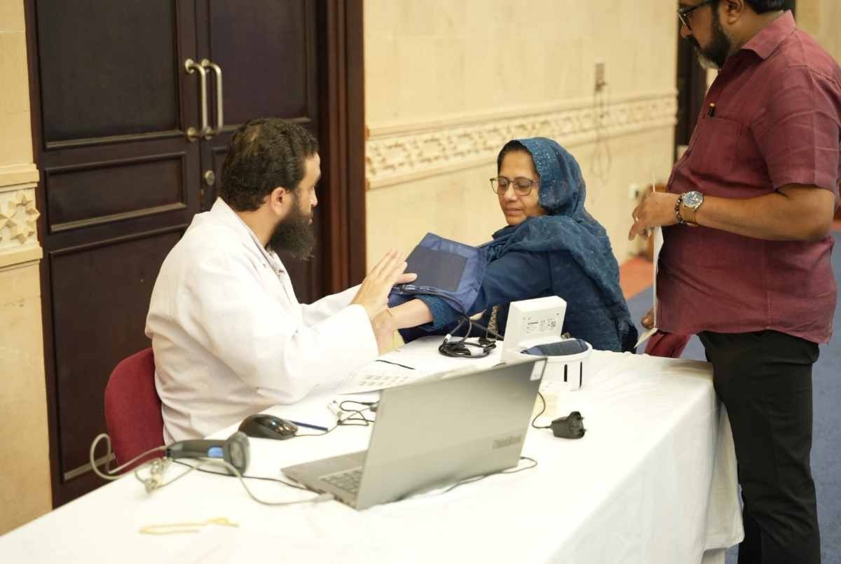 Blood Donation Camp in Embassy coinciding with the Seva Pakhwada (community service) celebrations