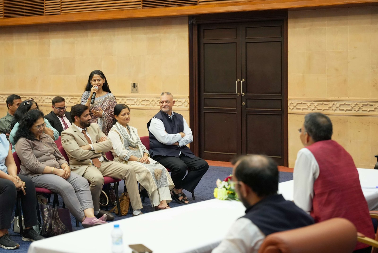 Amb Prashant Pise Interaction with Educational & Cultural groups