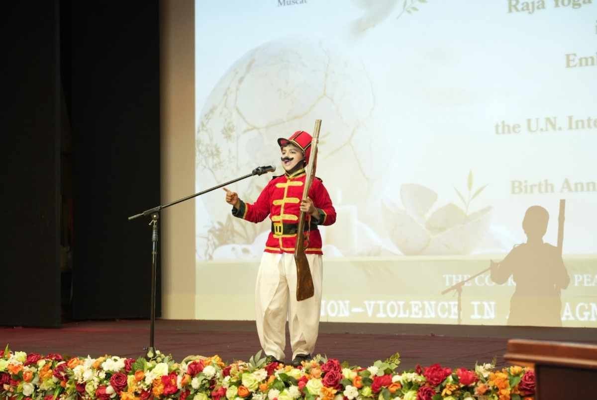 Celebration of 157th Birth Anniversary of Mahatma Gandhi and U.N. International Day of Non-Violence