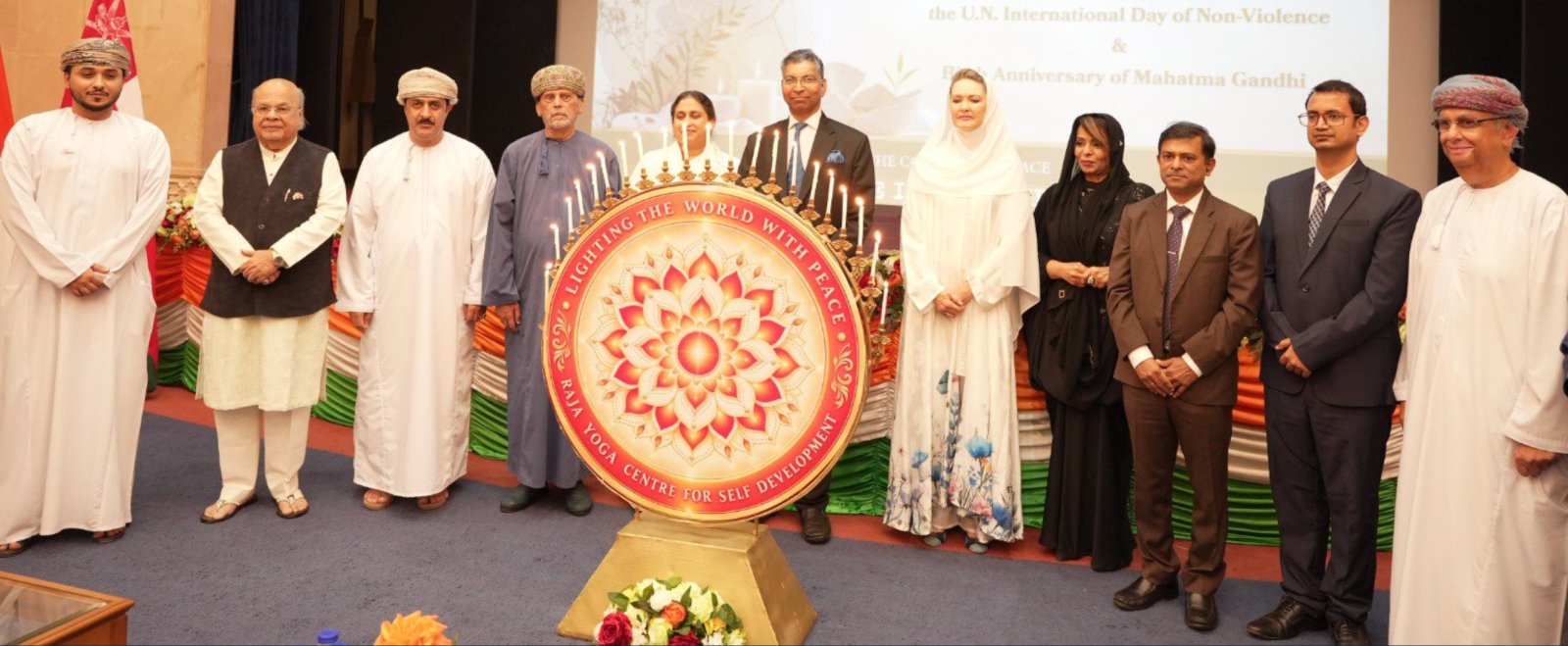 157th Birth Anniversary of Mahatma Gandhi and the UN International Day of Non-Violence at Embassy of India, Muscat in association with Raja Yoga on 2 October 2026