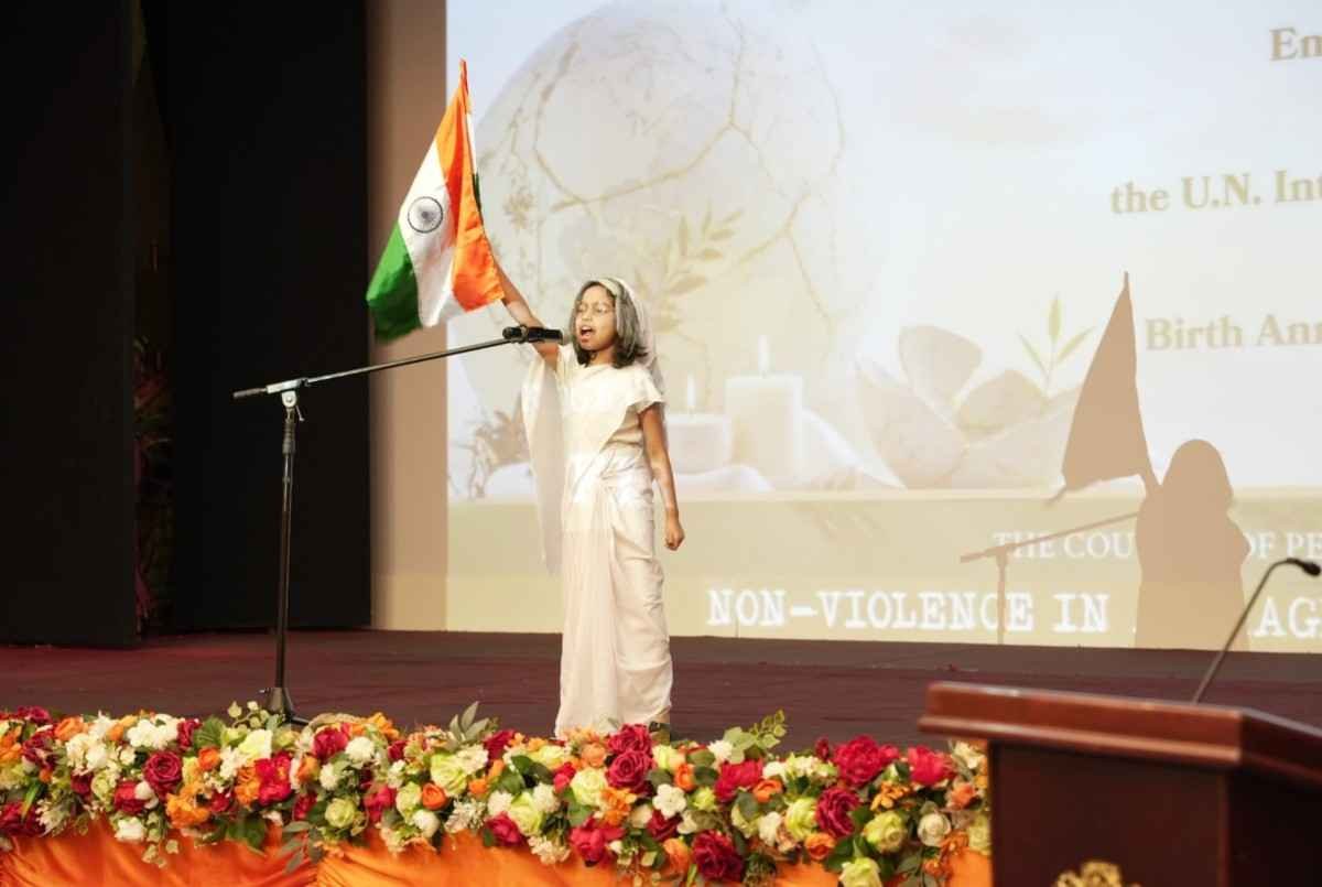 Celebration of 157th Birth Anniversary of Mahatma Gandhi and U.N. International Day of Non-Violence