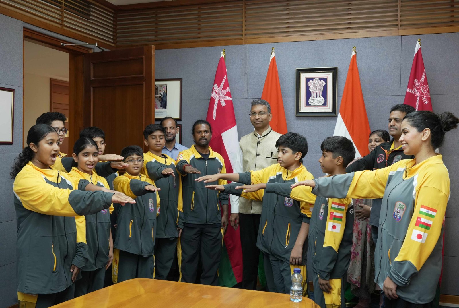 Amb Prashant Pise with Bodhi life and skills academy