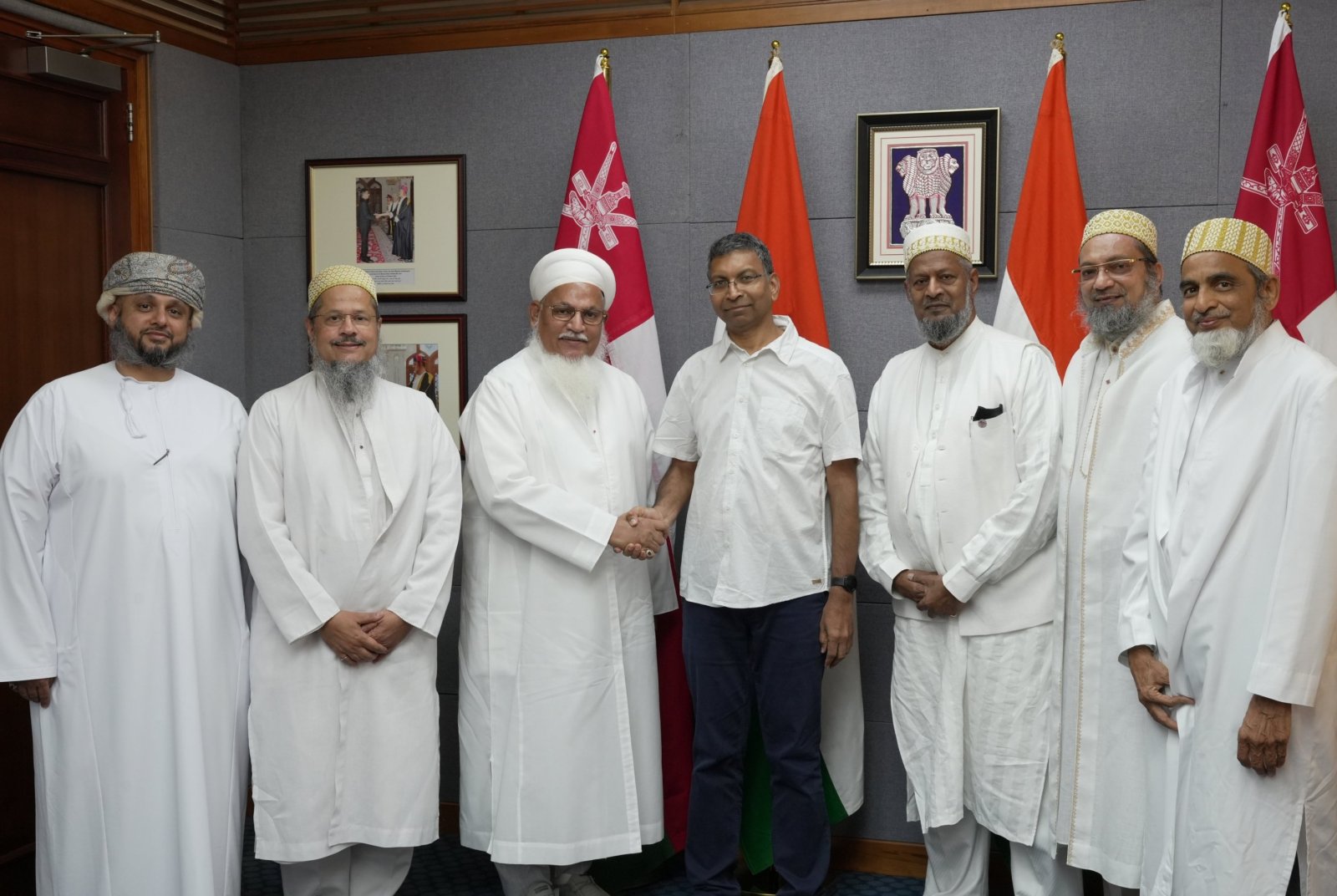 Amb Prashant Pise interacted with members of the Bohra Community in Muscat - July 20, 2026