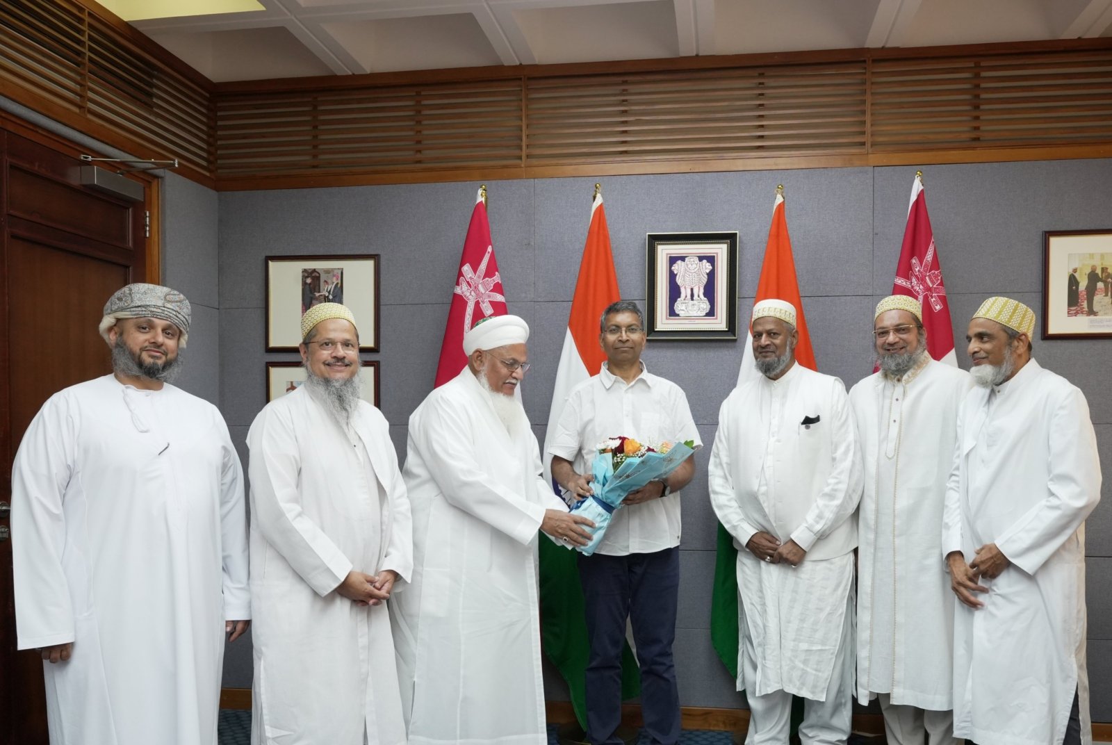 Amb Prashant Pise interacted with members of the Bohra Community in Muscat - July 20, 2026