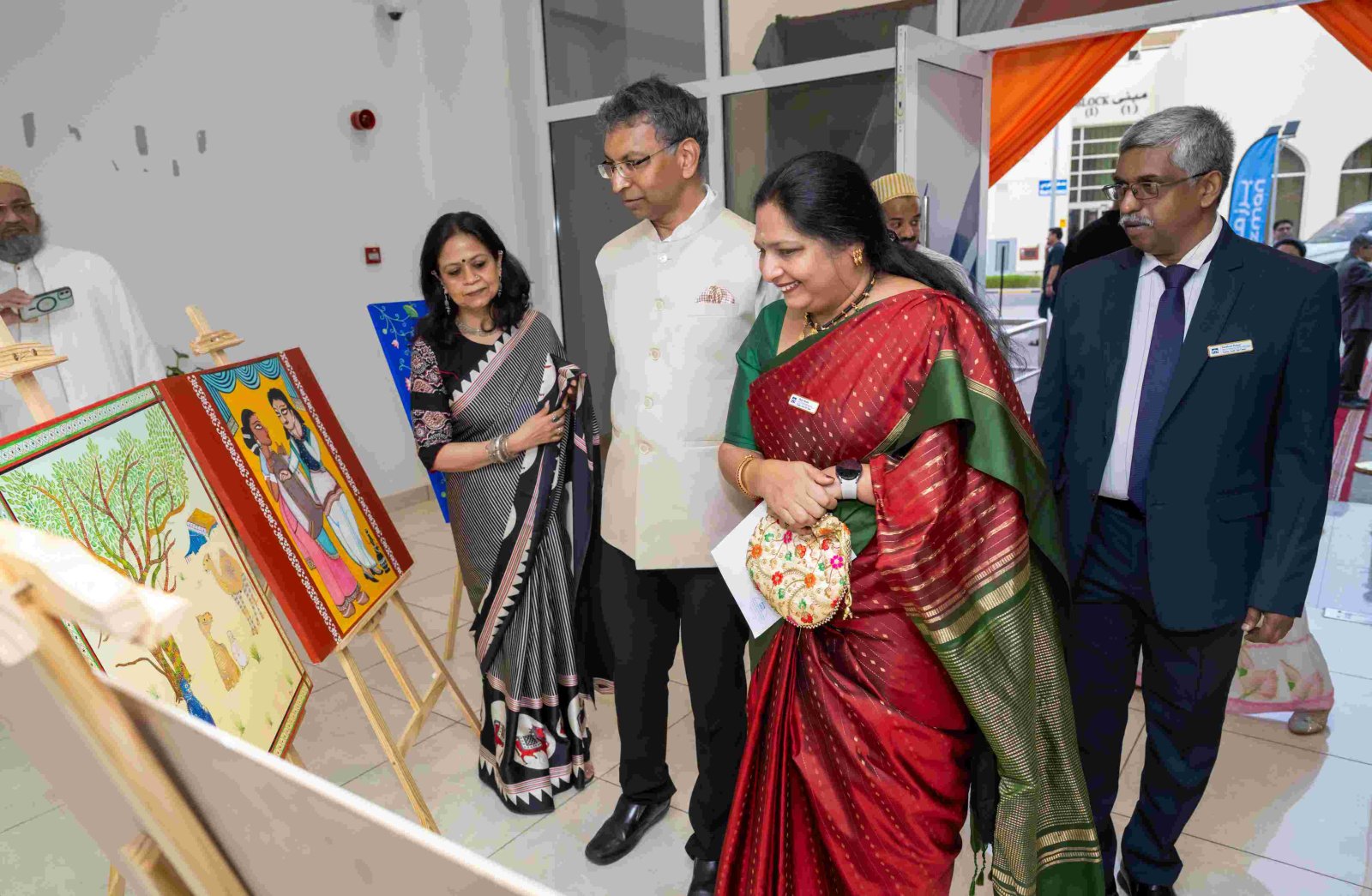 Ambassador Prashant Pise attending Independence day 2026 celebration by Indian Social Club Oman at College of Banking and Financial Studies