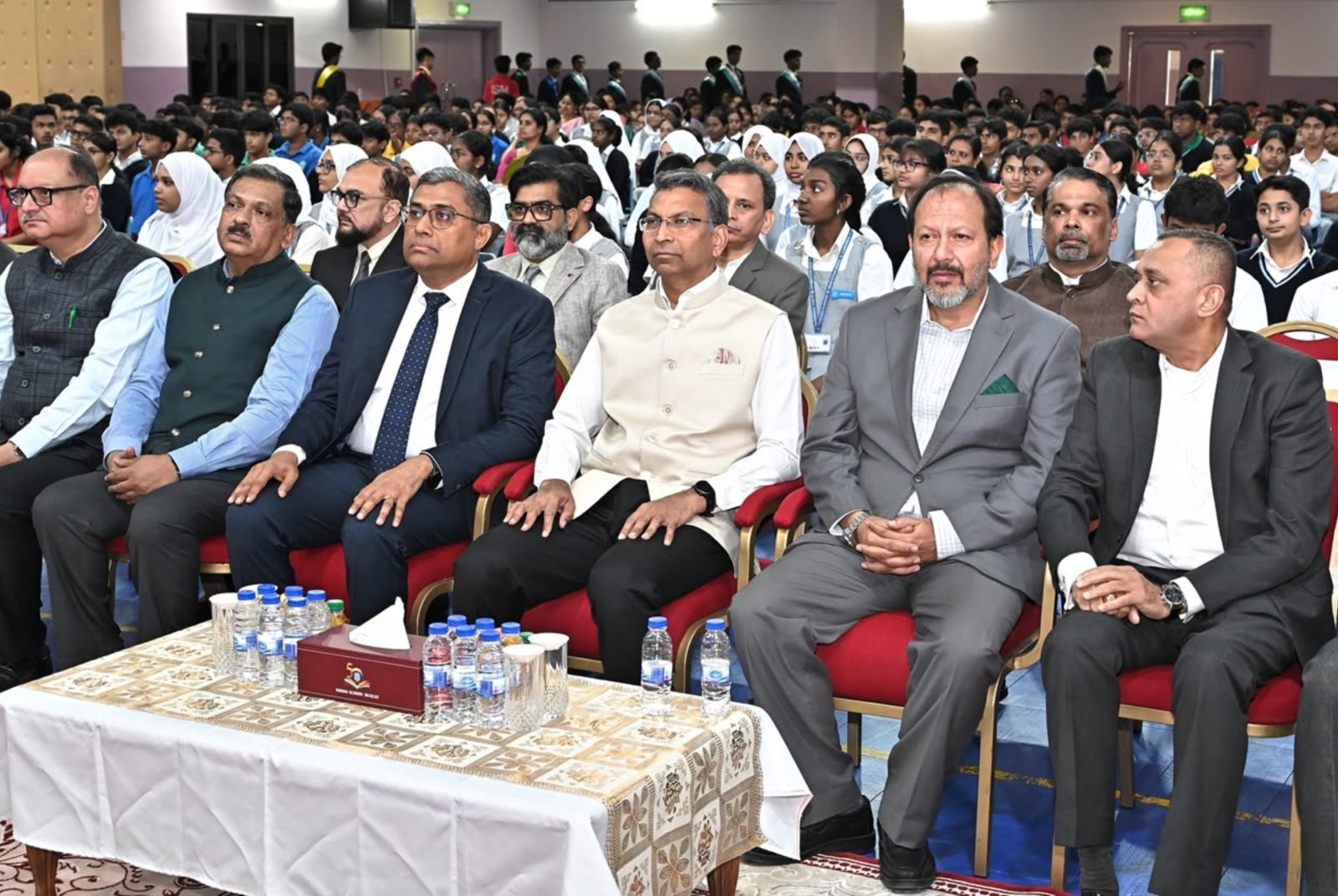 Amb Prashant Pise inaugurated the new website launched by Indian School Muscat and laboratory at the New Multipurpose Hall - August 01, 2026