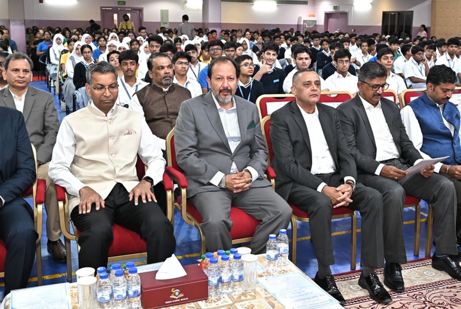 Amb Prashant Pise inaugurated the new website launched by Indian School Muscat and laboratory at the New Multipurpose Hall - August 01, 2026
