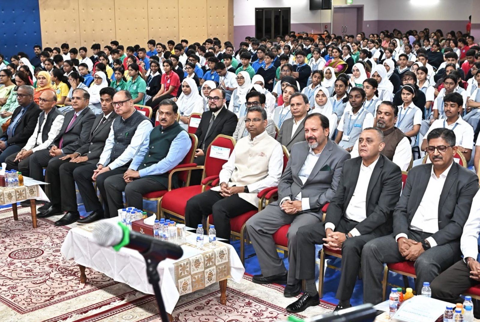 Amb Prashant Pise inaugurated the new website launched by Indian School Muscat and laboratory at the New Multipurpose Hall - August 01, 2026