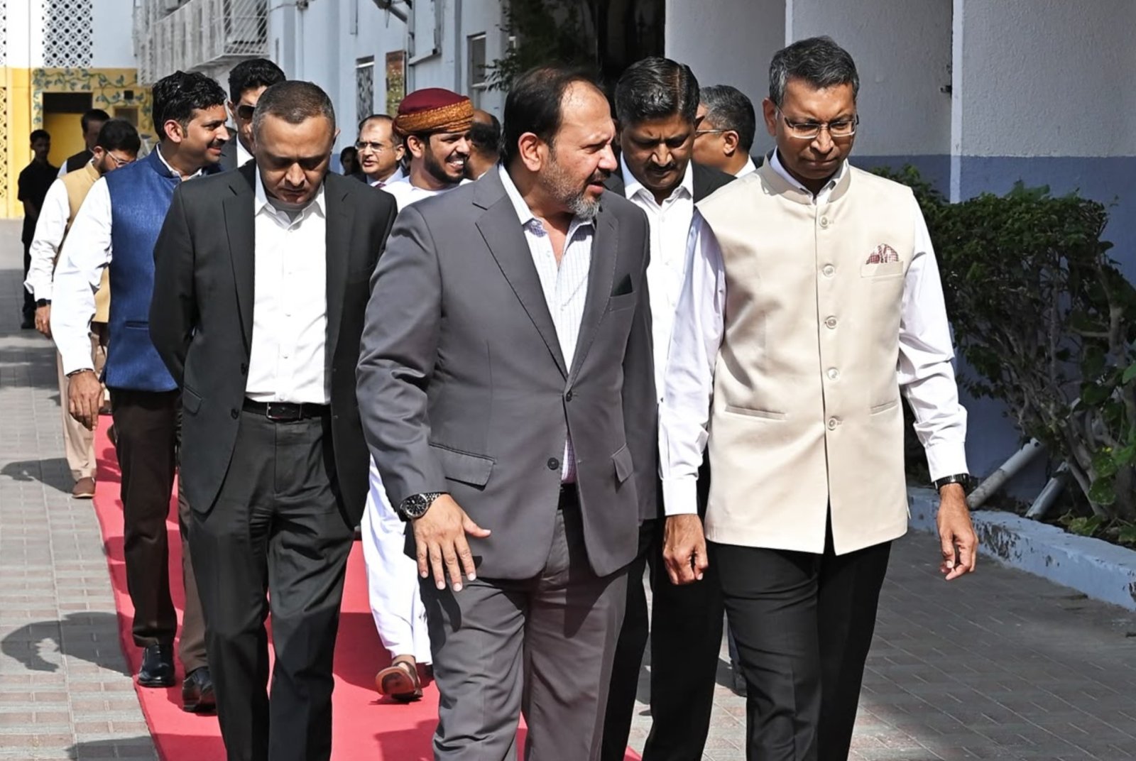 Amb Prashant Pise inaugurated the new website launched by Indian School Muscat and laboratory at the New Multipurpose Hall - August 01, 2026