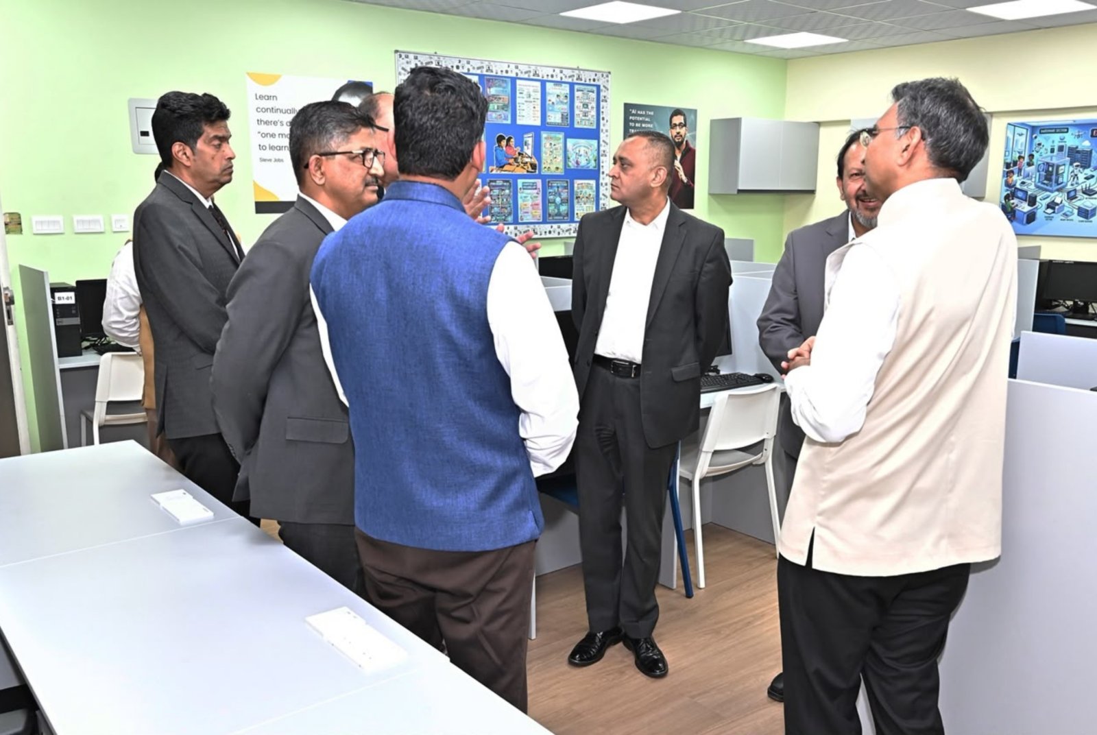 Amb Prashant Pise inaugurated the new website launched by Indian School Muscat and laboratory at the New Multipurpose Hall - August 01, 2026