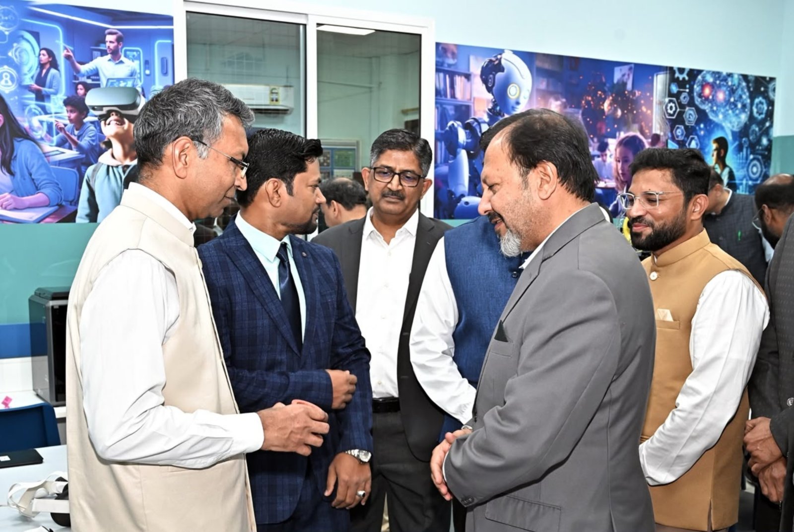 Amb Prashant Pise inaugurated the new website launched by Indian School Muscat and laboratory at the New Multipurpose Hall - August 01, 2026
