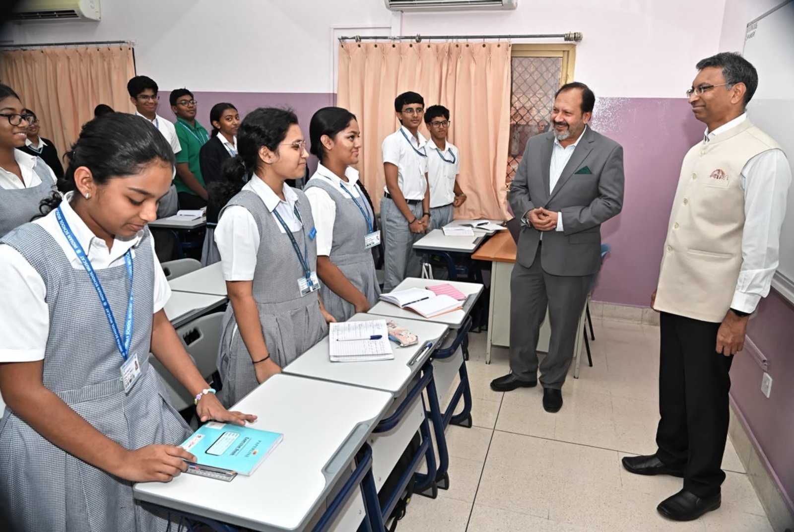 Amb Prashant Pise inaugurated the new website launched by Indian School Muscat and laboratory at the New Multipurpose Hall - August 01, 2026